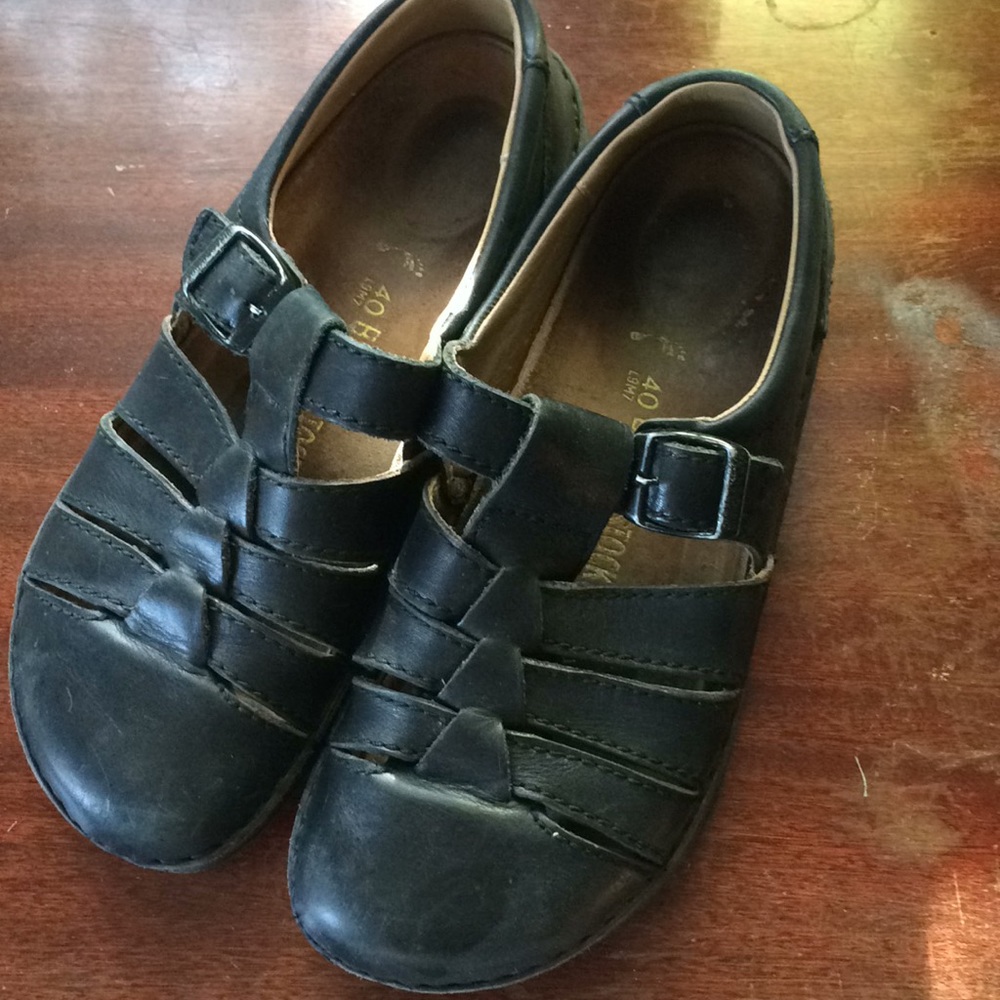 Birkenstock Fisherman Style Slip On Clogs